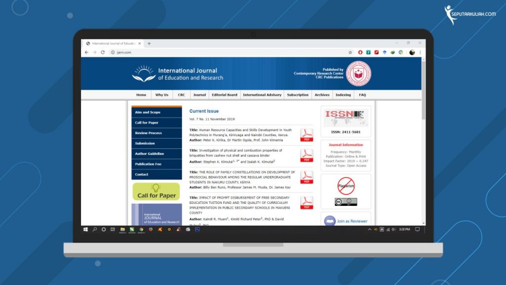 International Journal of Education and Research