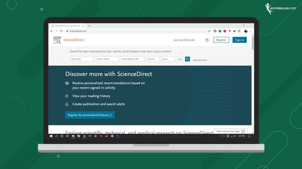 Jurnal Internasional ScienceDirect