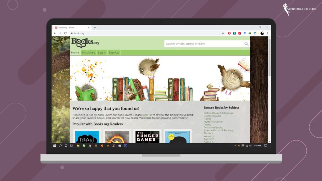 books journal search engine