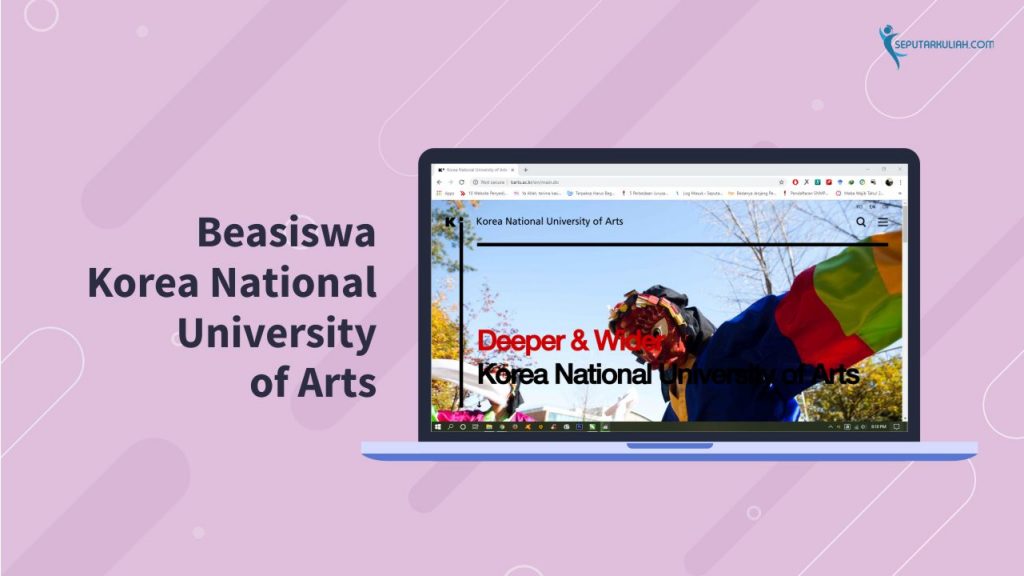 Beasiswa Korea National University of Arts