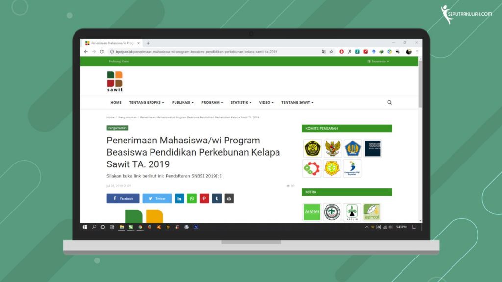 Beasiswa dari ALPENSI Kuliah Diploma